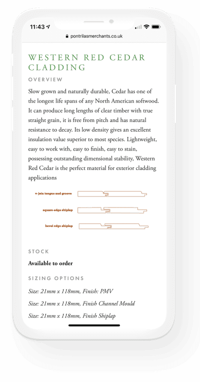 Mobile Homepage