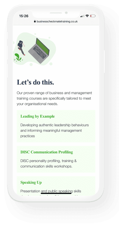 Mobile Homepage