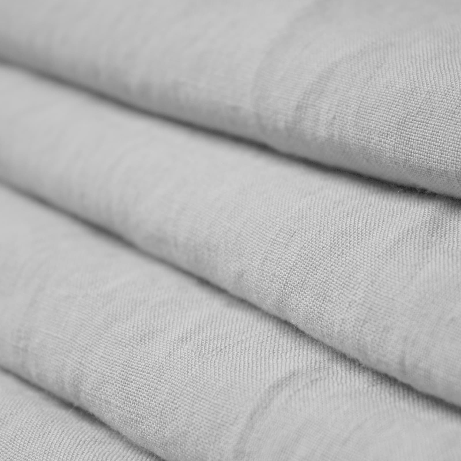 Relaxed Linen, Montpellier Mist Made to Measure Roman Blind