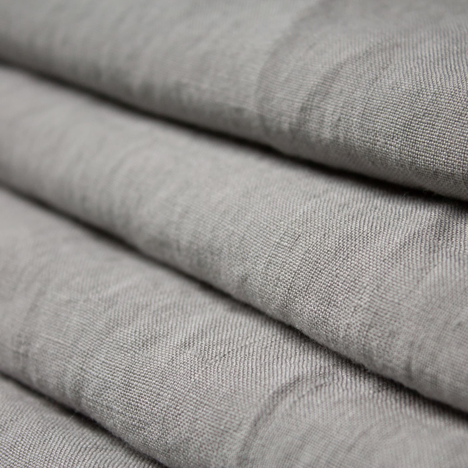 Relaxed Linen, Scandi Sky Made to Measure Roman Blind