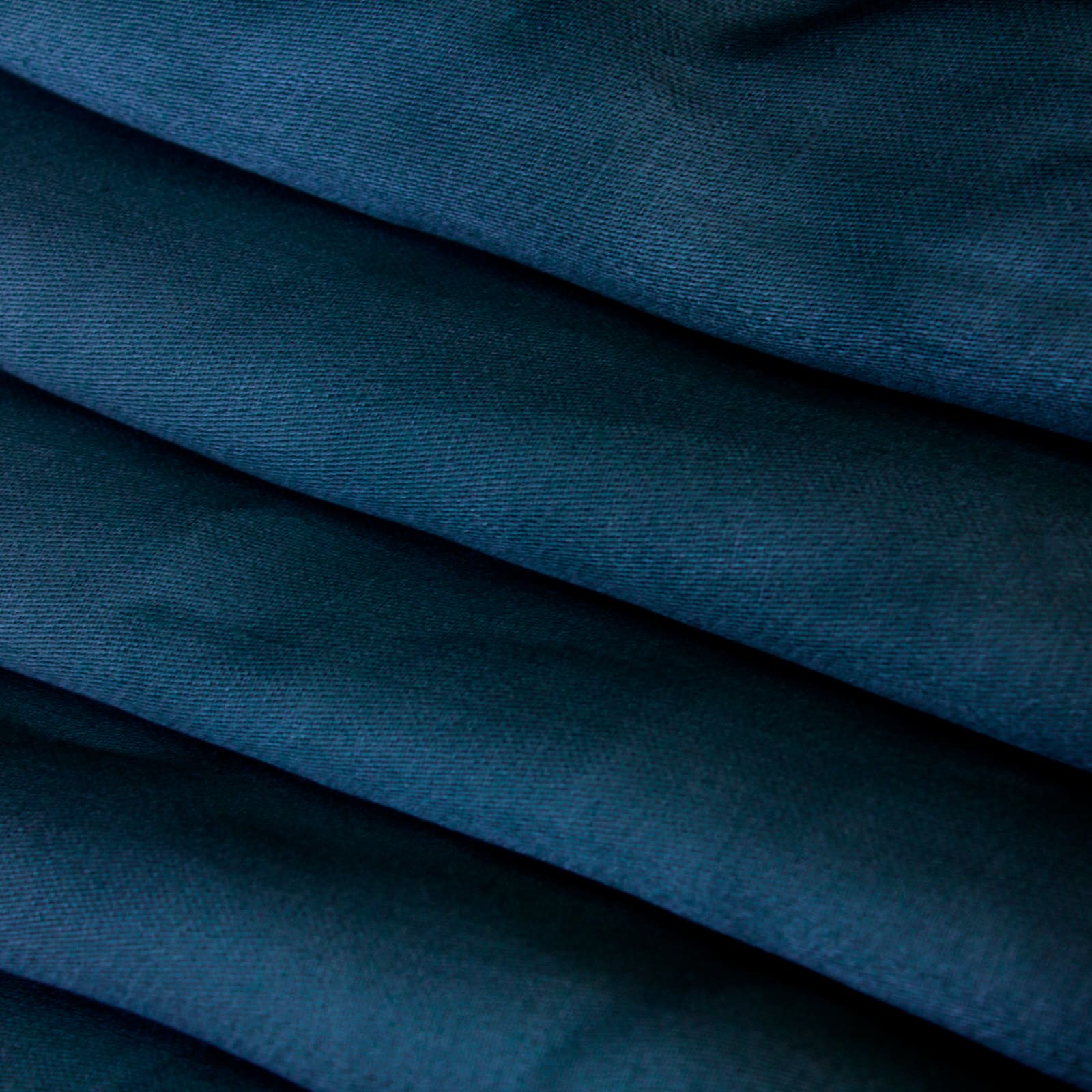 Satin Linen, Capri Sea Made to Measure Roman Blind