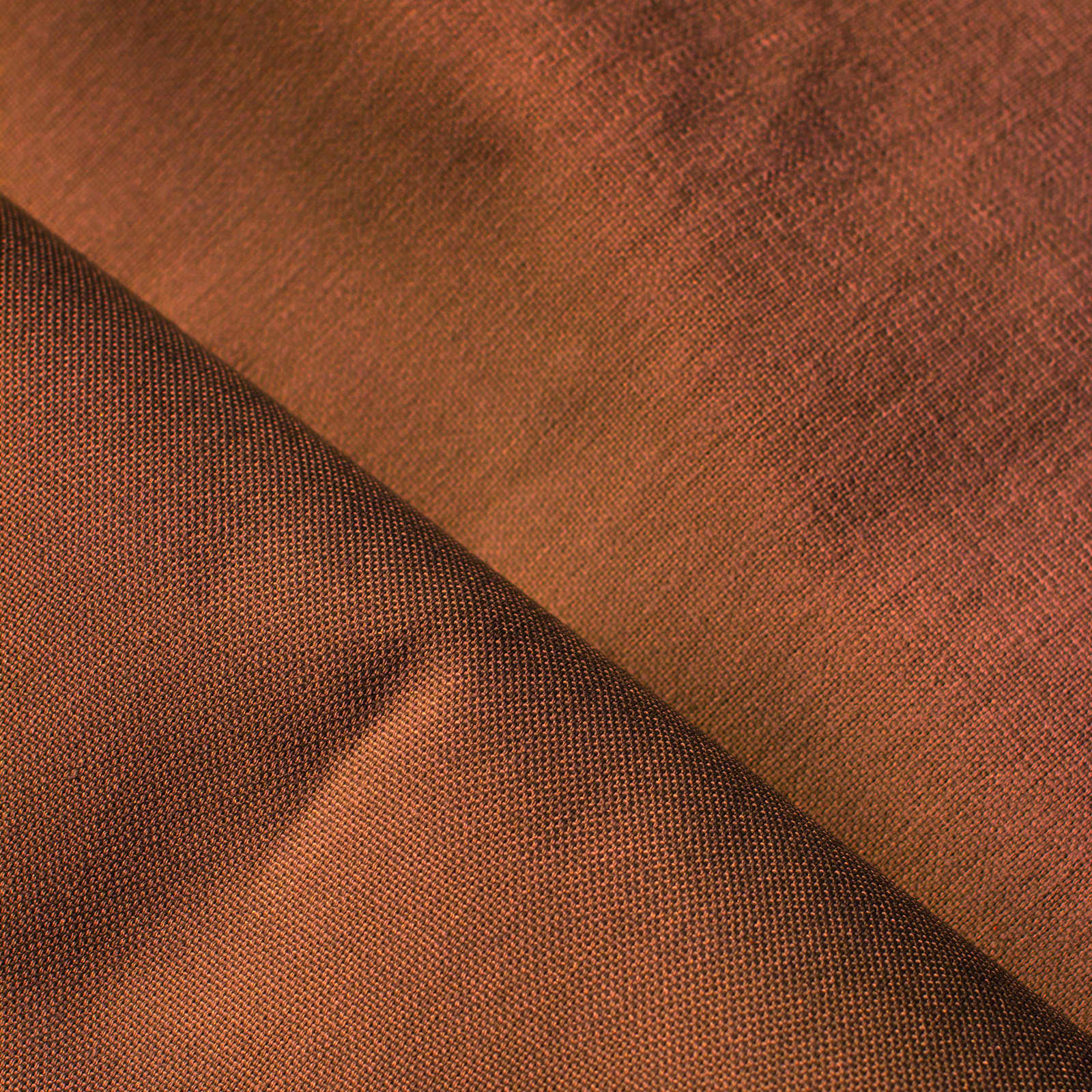 Classic Cotton, Burnt Orange Made to Measure Roman Blind