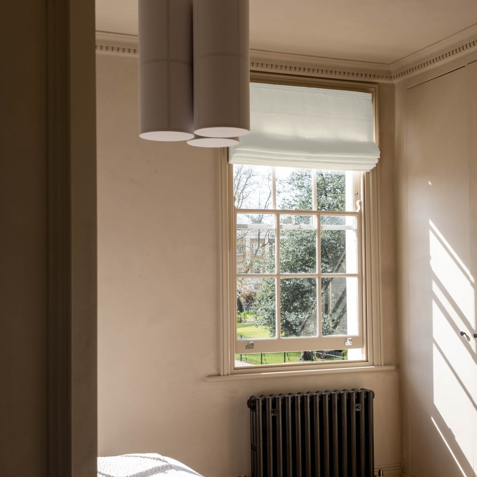 The Nudes Ticking, Champagne Made to Measure Roman Blind
