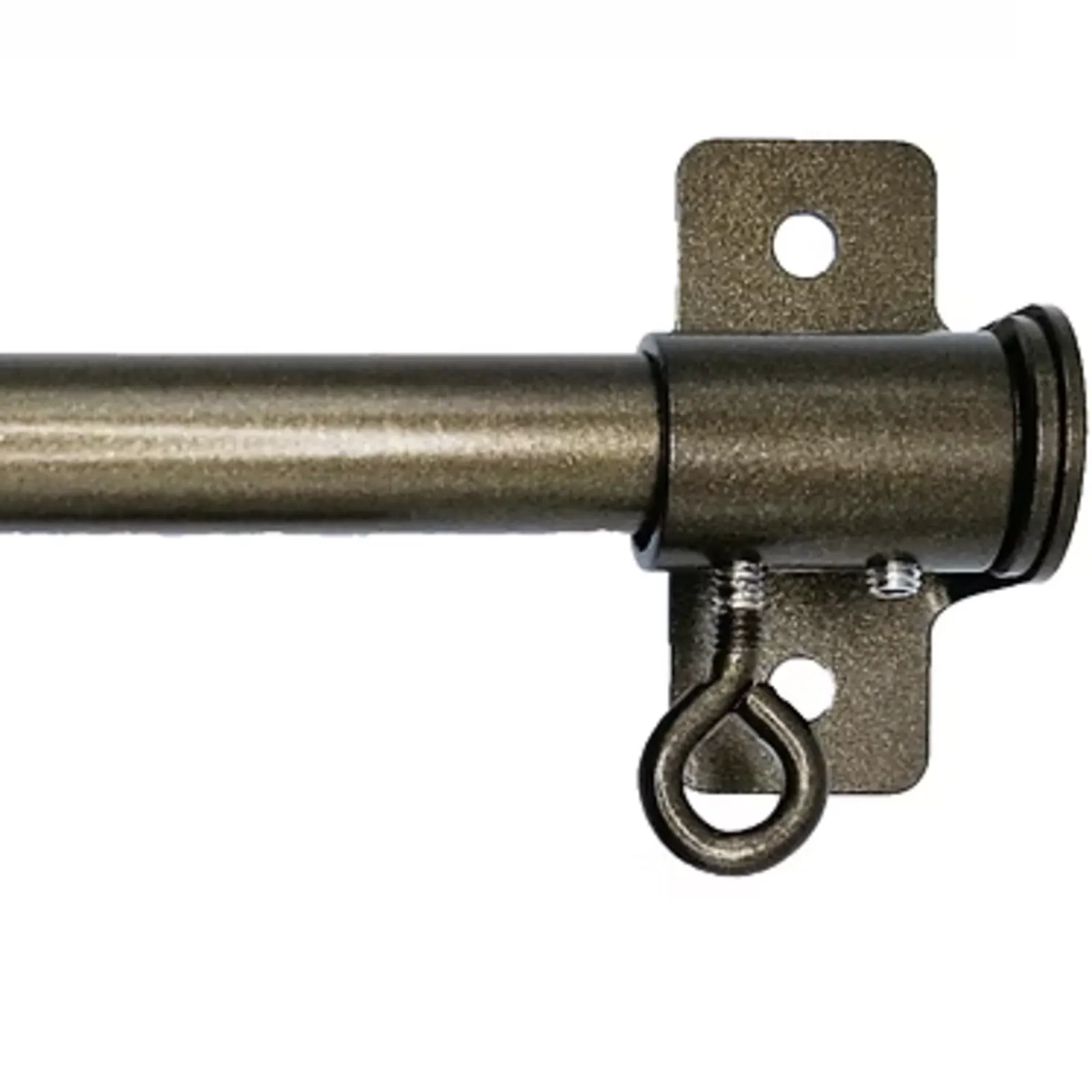 chrome cafe curtain pole