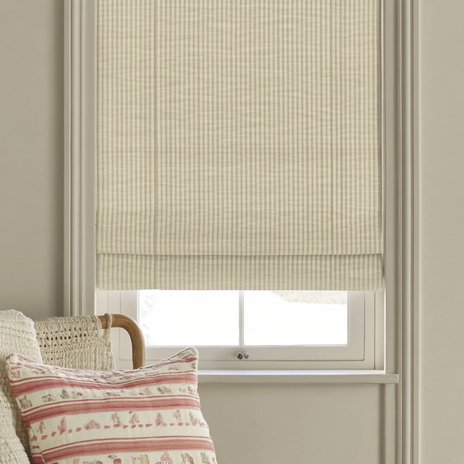 Bonbon Stripe, Jasmine Made to Measure Roman Blind