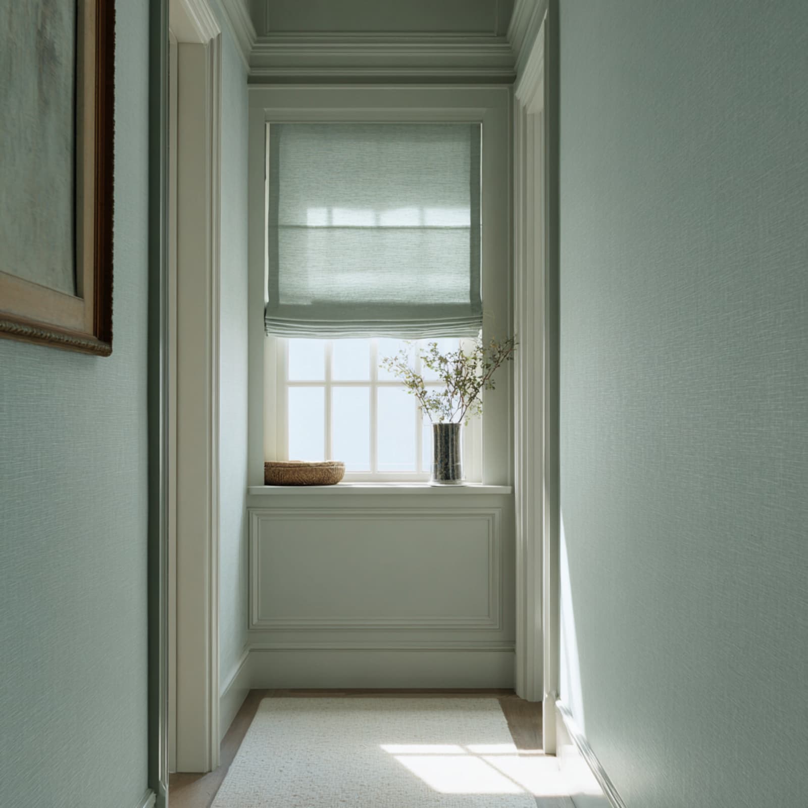 Linen Weave, Iona Made to Measure Roman Blind