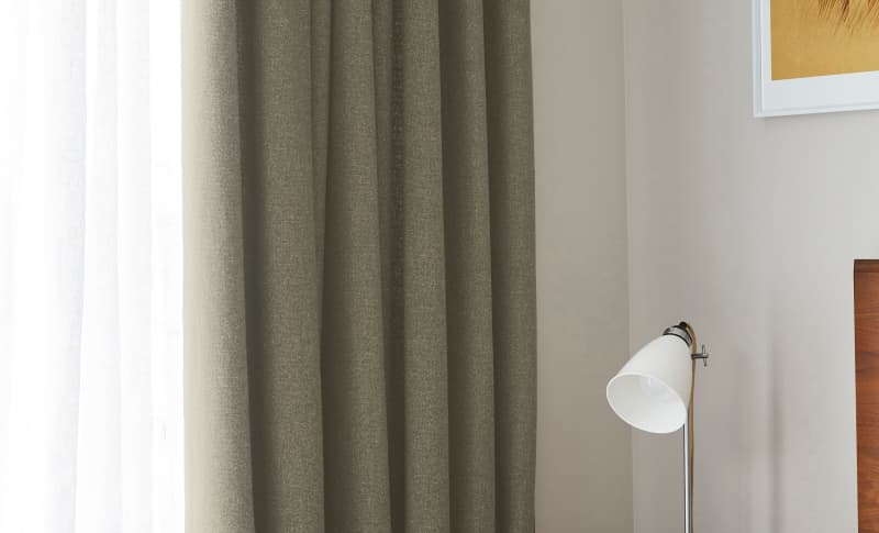 Closeup of Jute fabric style.