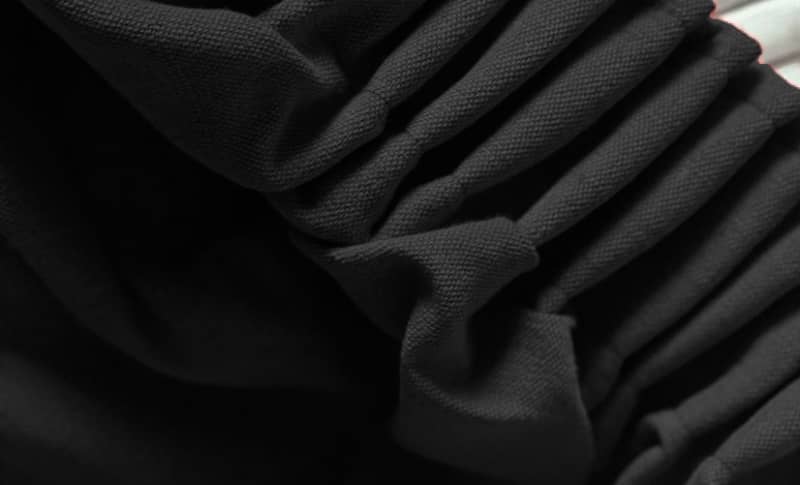 Closeup of Coal fabric style.