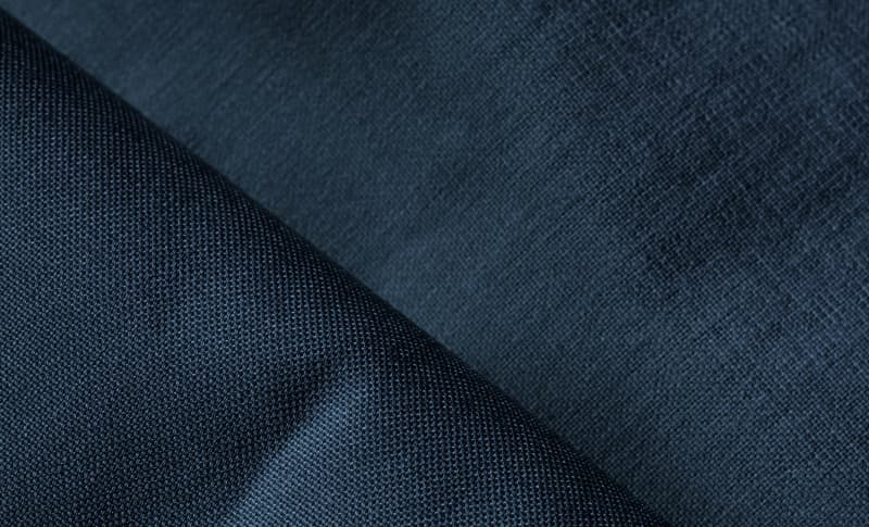 Closeup of Nautical Blue fabric style.