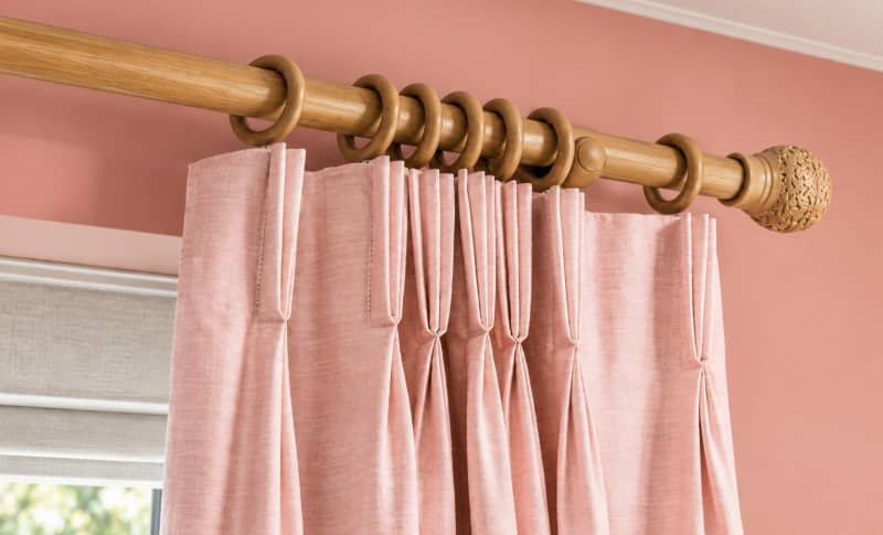 Closeup of Marshmallow  fabric style.