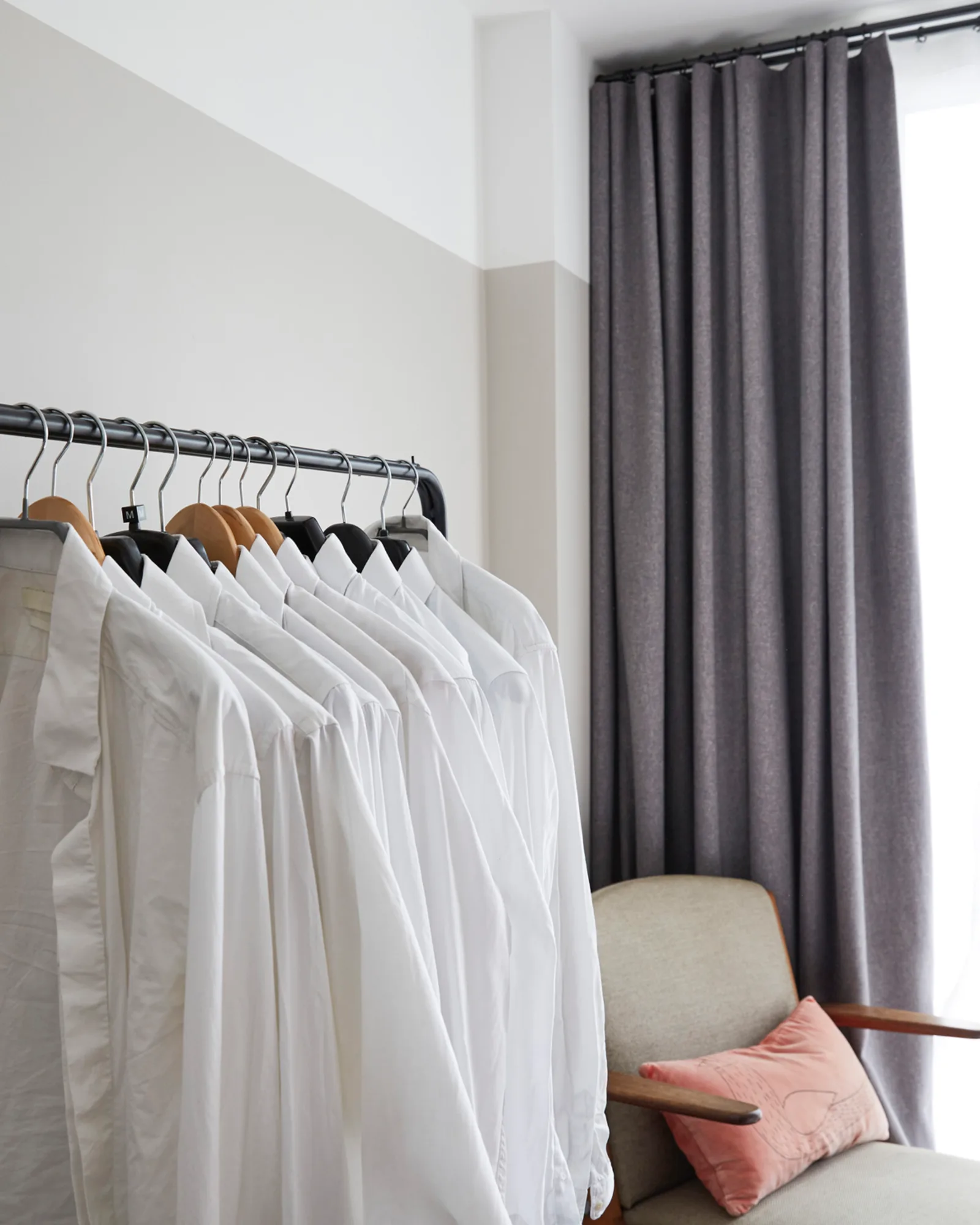 mid century dressing room