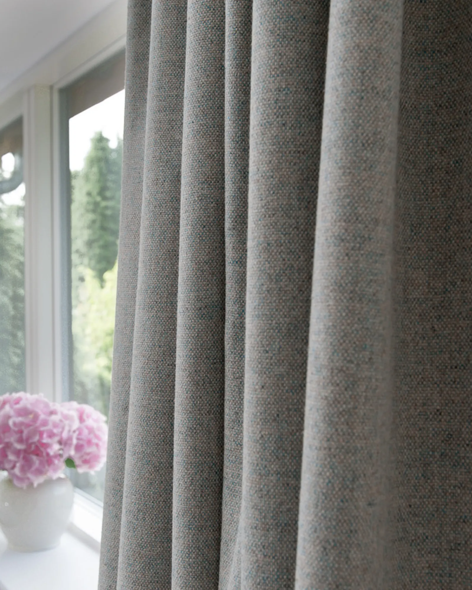 curtains in living room