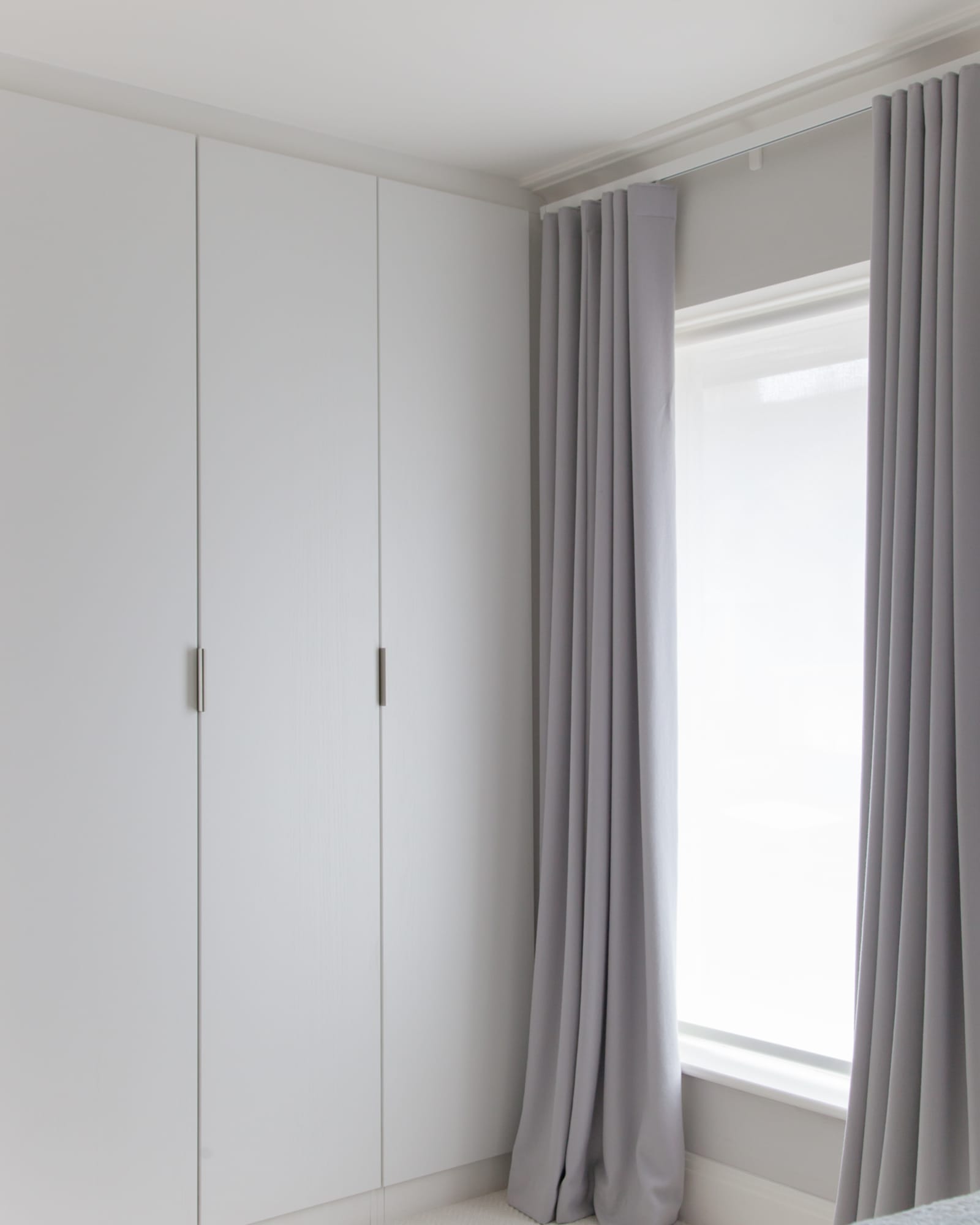 grey neutral curtains