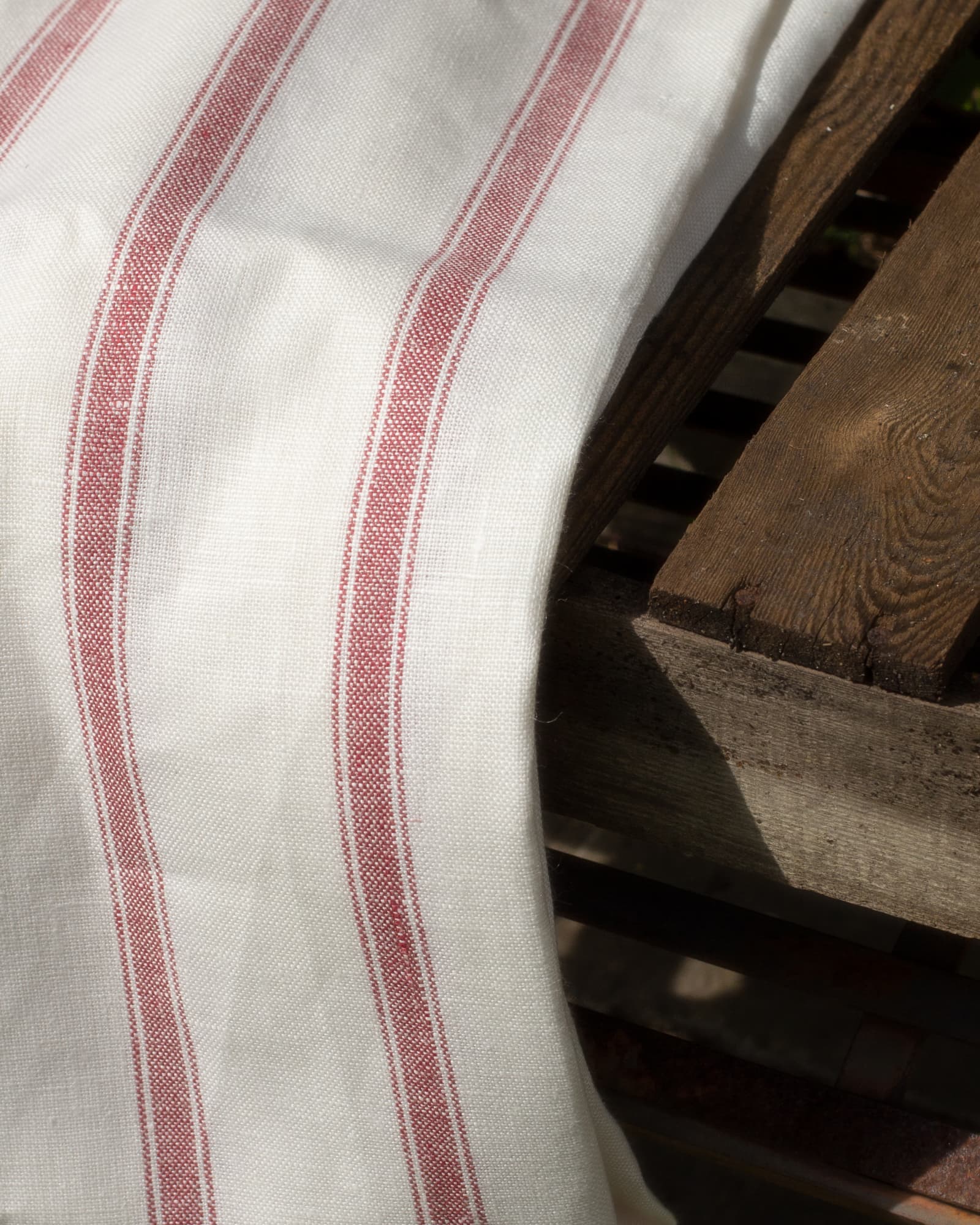 stripe neutral fabric