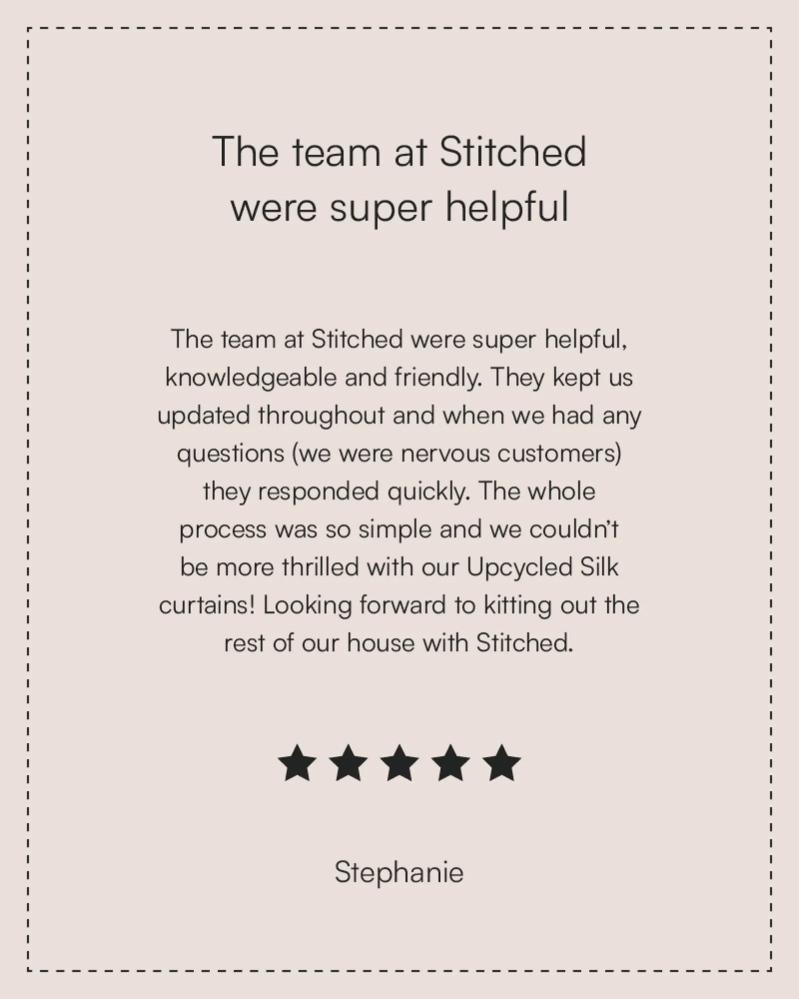 five star review