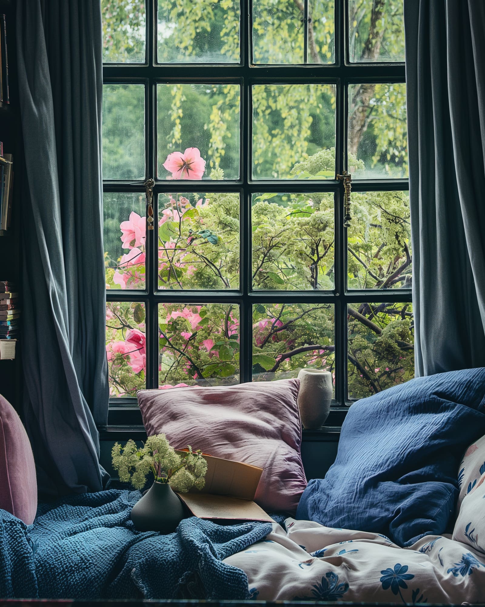 reading corner curtains