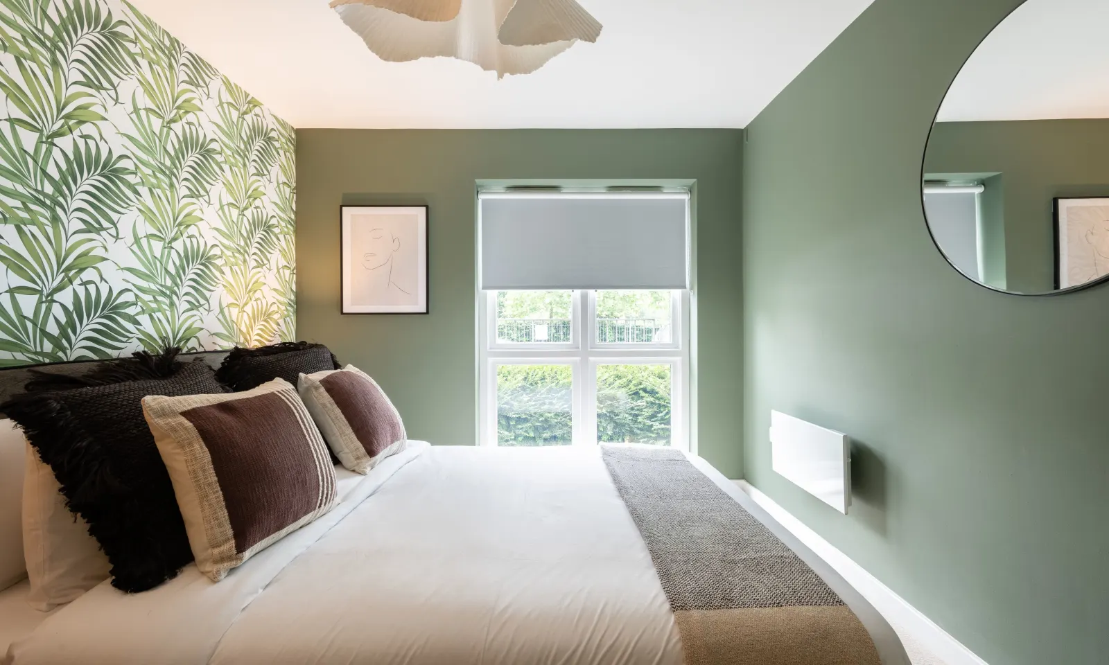 bedroom roller blinds