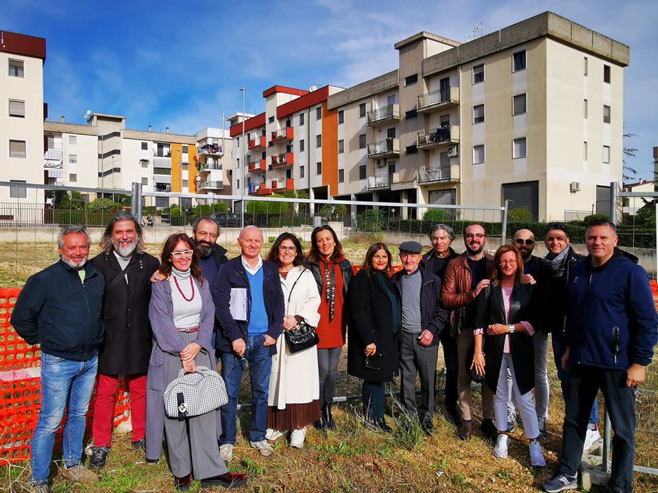 Al via i lavori per il parco "Matteo De Marinis"
