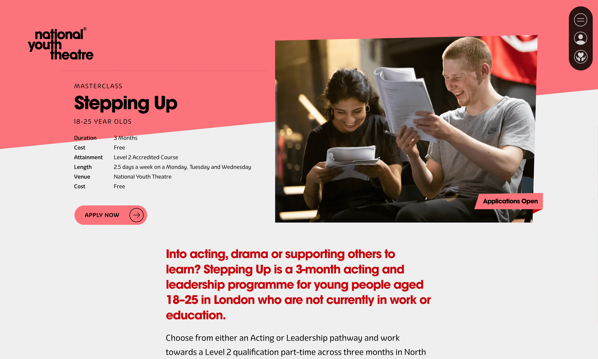 Masterclass Stepping Up Desktop