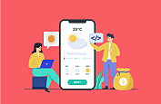 Cost of Weather App Development - From Types to Step-by-Step Cost Breakdown!