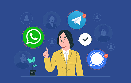 WhatsApp vs Signal vs Telegram - A War Between Top Messaging Apps