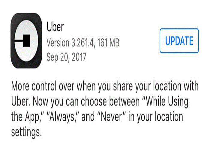 Uber Update