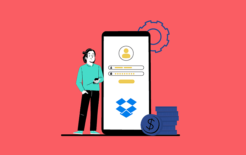 dropbox like app development cost