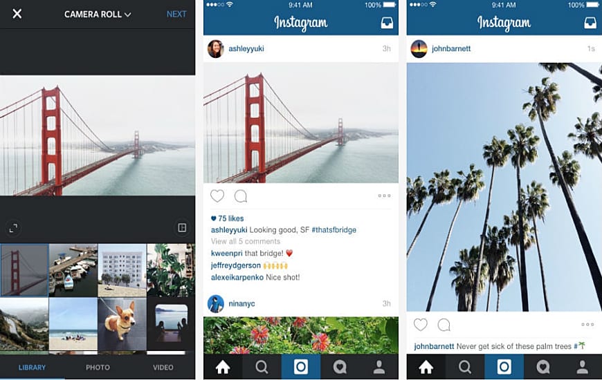 Instagram Added Portrait And Landscape Format To Its Album Feature