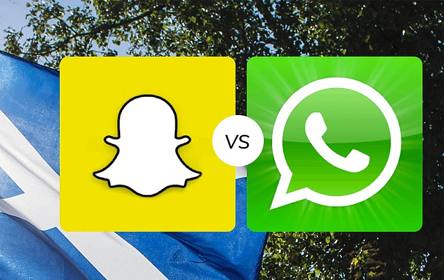 WhatsApp Vs. Snapchat: Clash Of The Apps