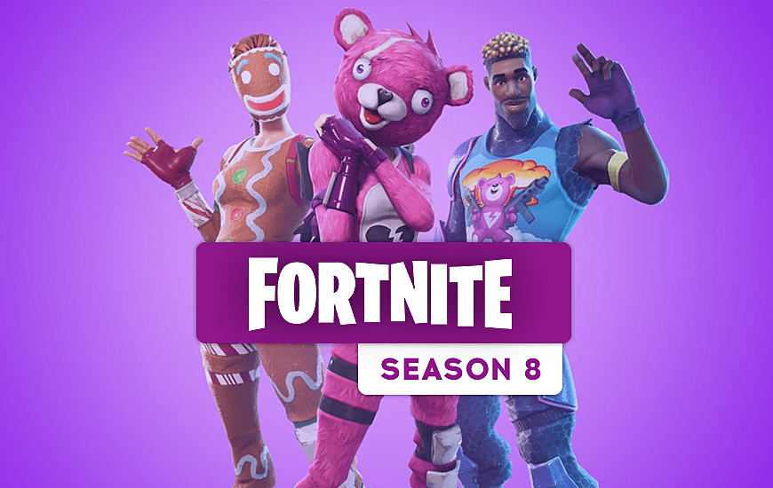 Fortnite Season 8 Begins and Battle Pass Will Cost 950 V-Bucks