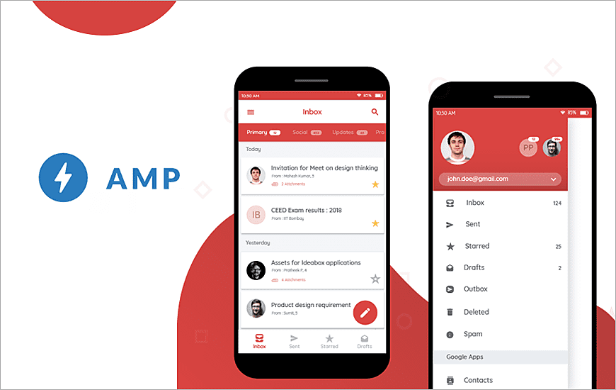 Google Releases AMP For Gmail, Now Turns Static Emails Into Dynamic