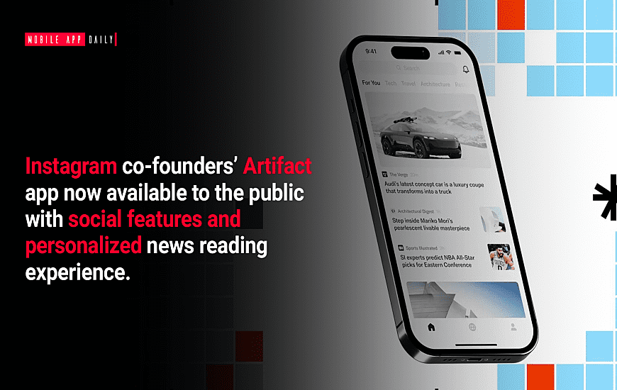 Instagram co-founders' Artifact app now available to the public with social features and personalized news reading experience