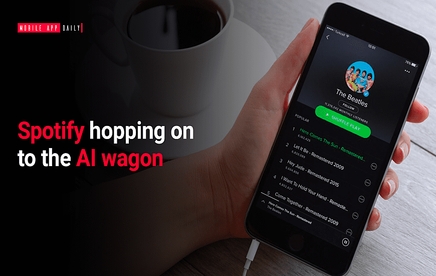 Spotify hopping on to the AI wagon