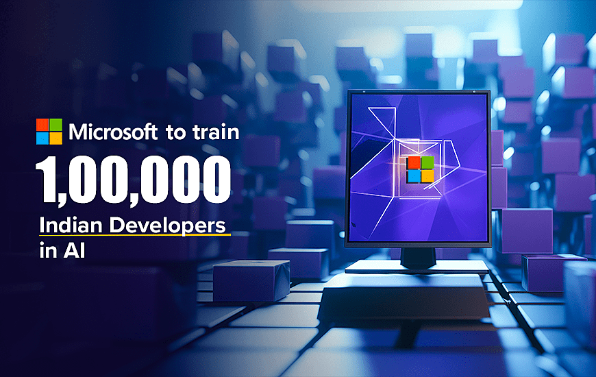 Microsoft’s AI Odyssey Will Train 1 Lakh Indian Developers