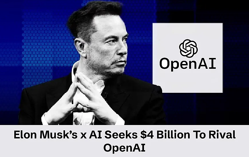 Elon Musk’s xAI Seeks $4 Billion To Rival OpenAI