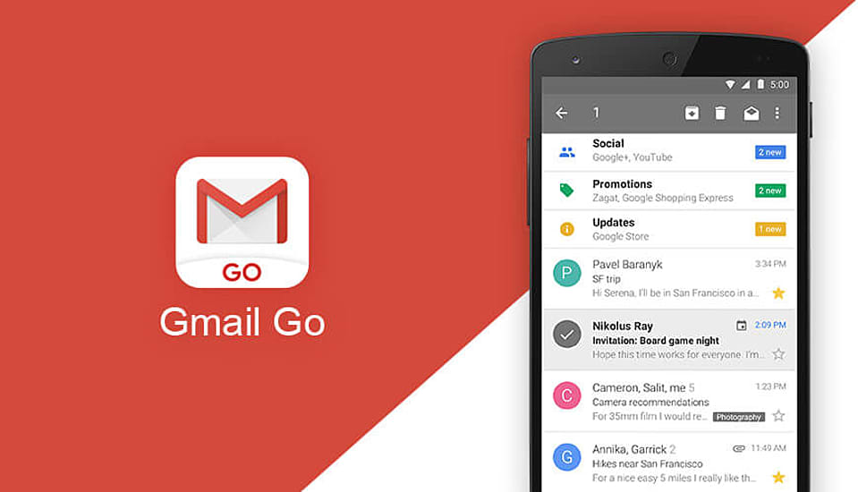 'Gmail Go' App: Google's Latest Addition To Android Go Phones