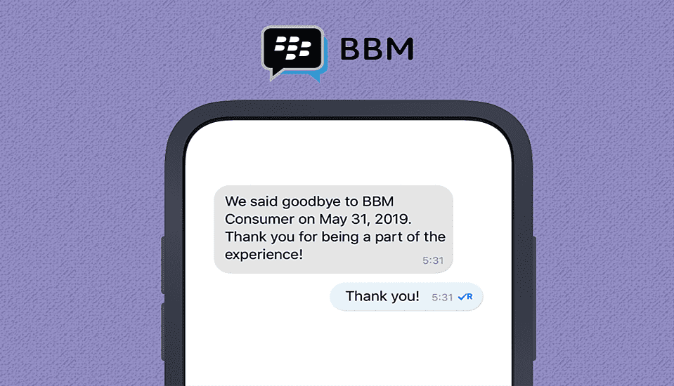 Time To Say GoodBye To BlackBerry Messenger 