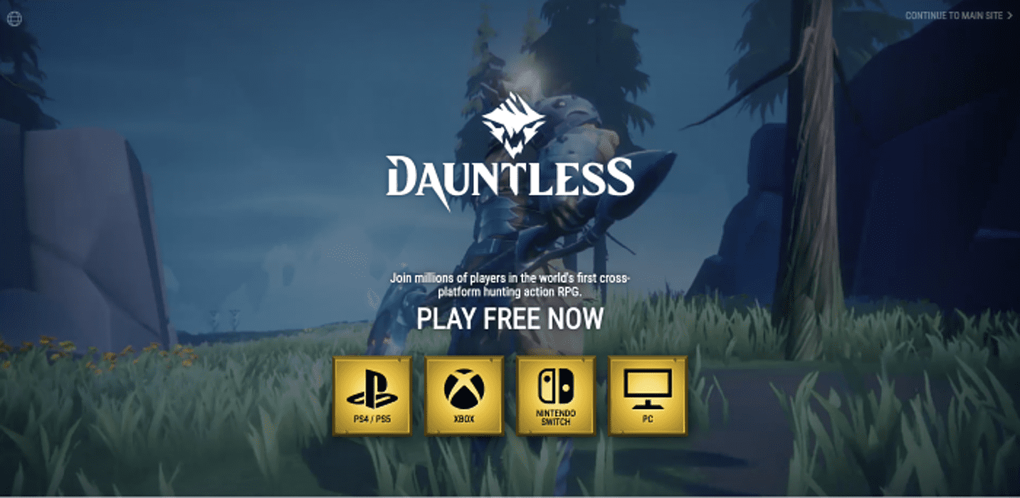 Dauntless - best playstation games