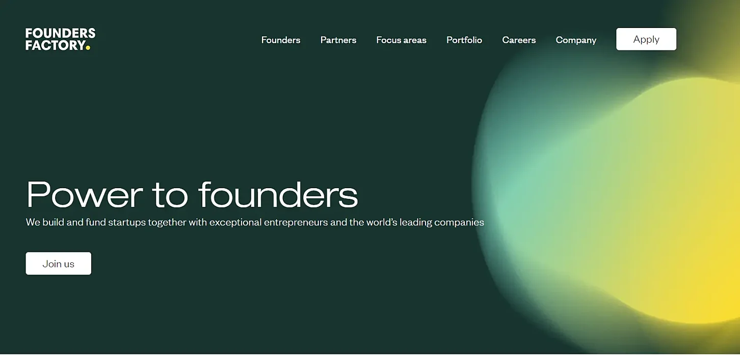 Founders Factory - best accelerators for startups