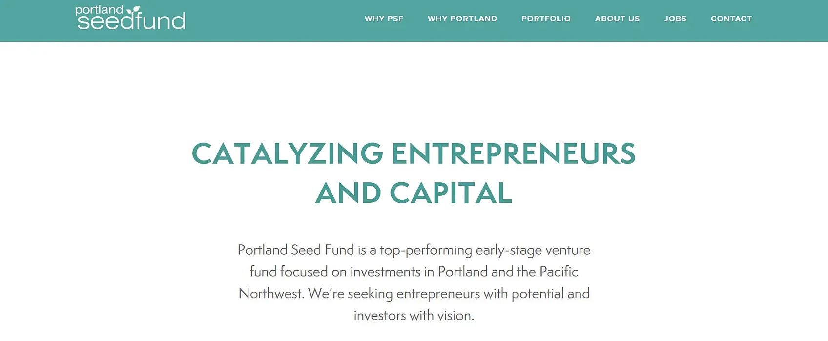Portland Seed Fund