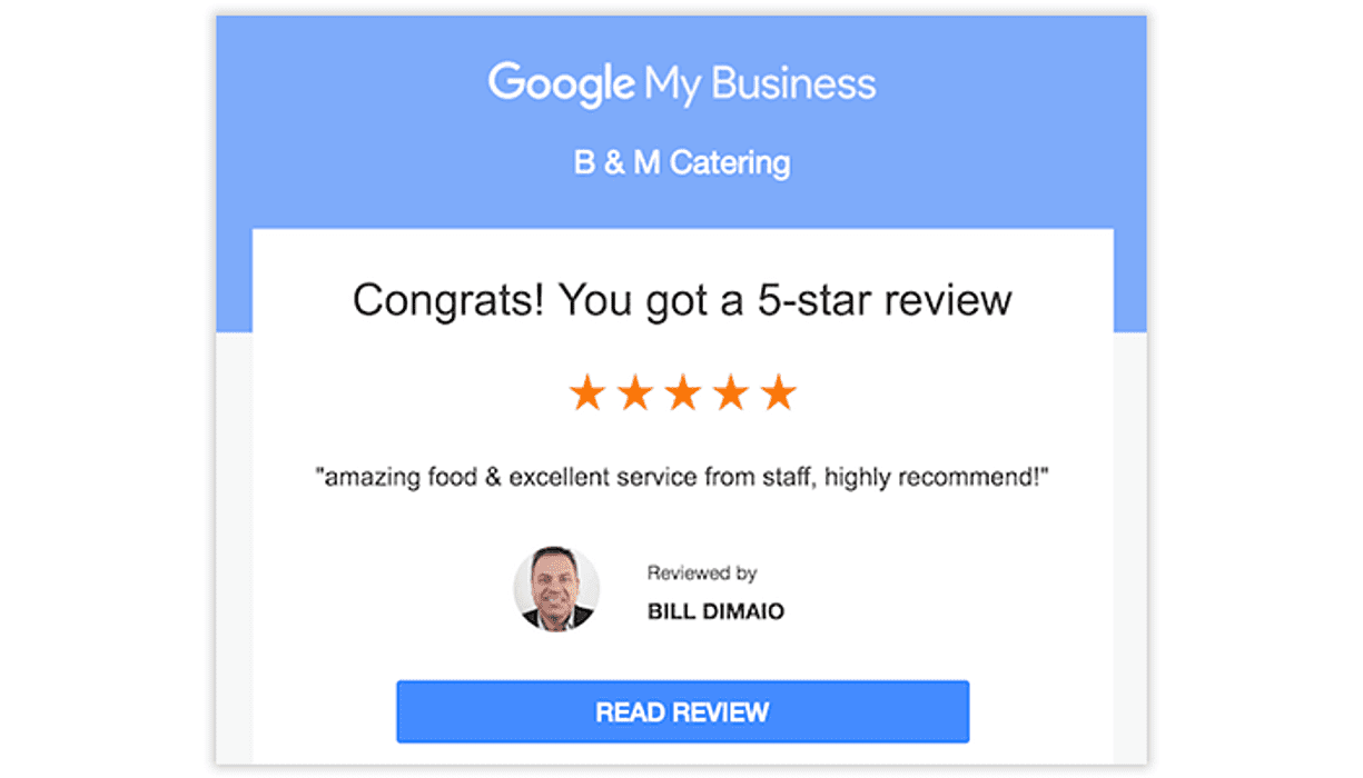 review on google business