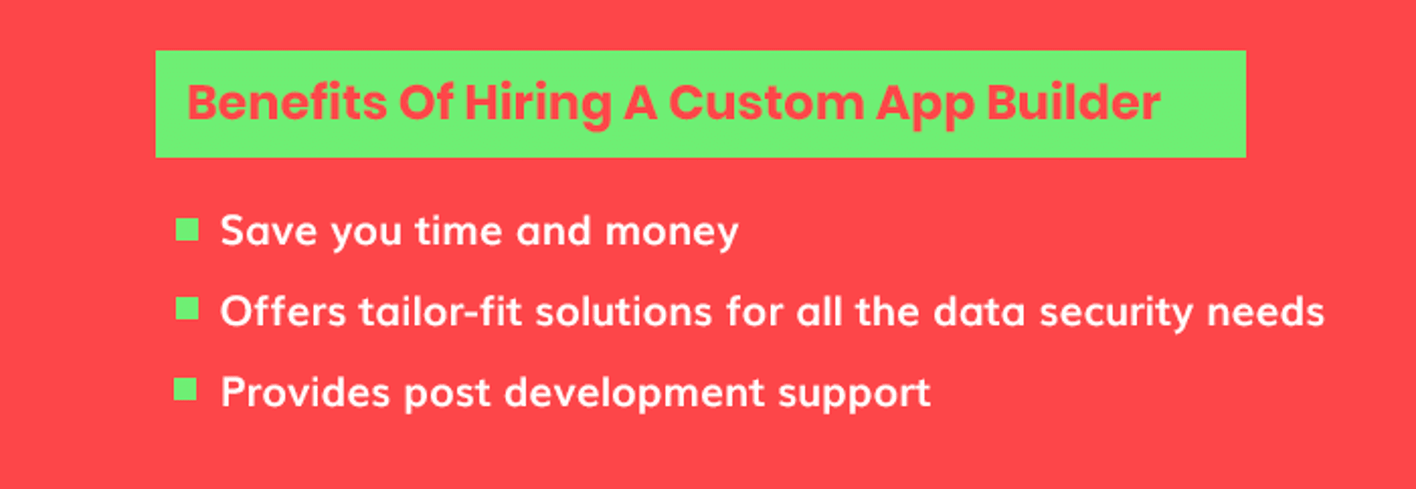 Benefits Of Hiring A Custom App Builder