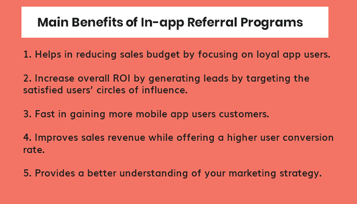 Main Benefits of In-app Referral Programs