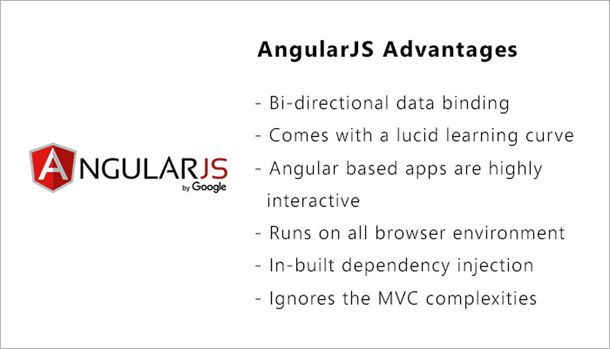  some AngularJS advantages