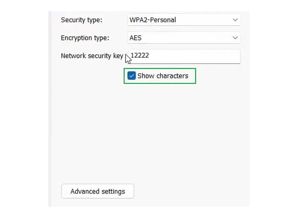 find wifi password on windows