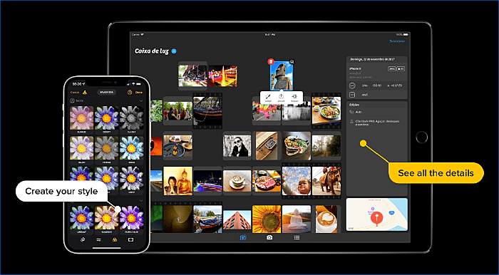 Camera+- A popular camera app