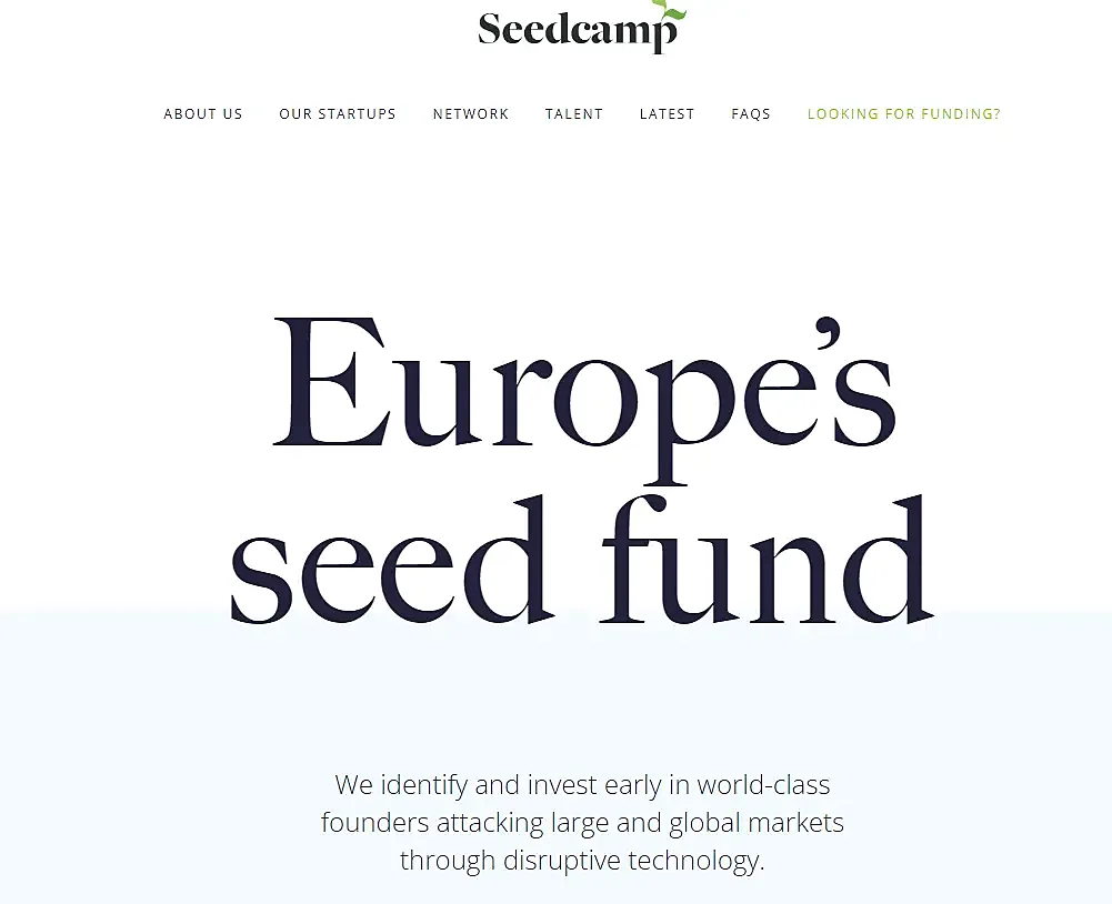 Seedcamp - top tech accelerators