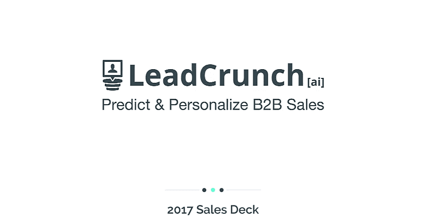 sales deck template