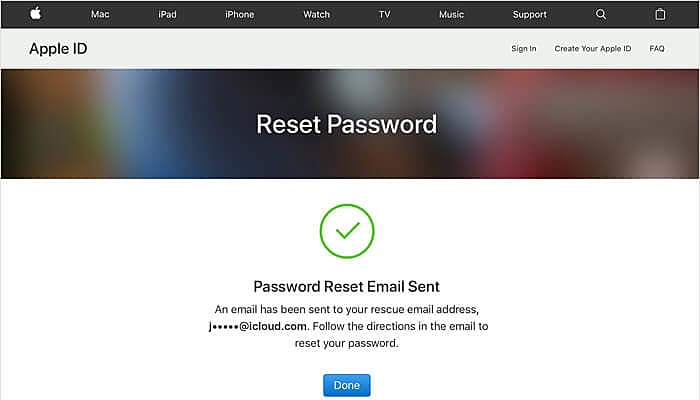 how to change password in apple device