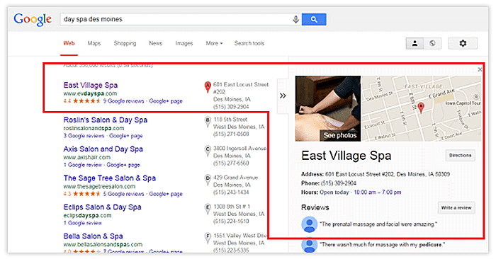 verify business on Google map